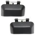 thumbnail image 4 of Rear Pair Exterior Door Handle Compatible with 2007-2017 Jeep Compass Textured Black Without Key Hole 5115827AF 5115826AF CH1520134 CH1521134 Sport Trailhawk 75TH Anniversary, 4 of 5