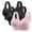 Pinks, variant on Bigersell Bralette Bra On Sale 3pc Ladies Seamless Comfortable No Underwire Breathable Gathering Front Opening Buckle Bra Woman Underwear Seamless Bra Style F-703 Red S