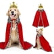 thumbnail image 1 of Disfraz de Perro King para Perro, Disfraz de Halloween para Perros medianos y Grandes (Grande), 1 of 3