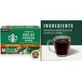 thumbnail image 4 of Starbucks K-Cup Coffee Pods Decaf House Blend 10 Pods & Ground Coffee Decaf House Blend 12 oz, 4 of 5
