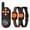 Black & Orange, variant on PcEoTllar Dog Training Collar with Remote, Rechargeable Dog Shock Collar, Beep Vibration Safe Shock, Orange