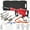 6-piece set, variant on AOILE Demolition Jack Hammer – 1700W/2200W/3600W, Includes 2/3/4/6PCS Bit Set with Case, 65/95A Concrete Breaker Tool Kit, Noise-Canceling Earplugs, and Shoulder Strap