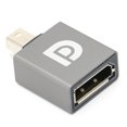 thumbnail image 4 of Mini DP To DP Converter, Mini DP To DP Adapter Aluminum Alloy Shell Plug And Play  For Gaming Monitor For Laptop For TV, 4 of 8