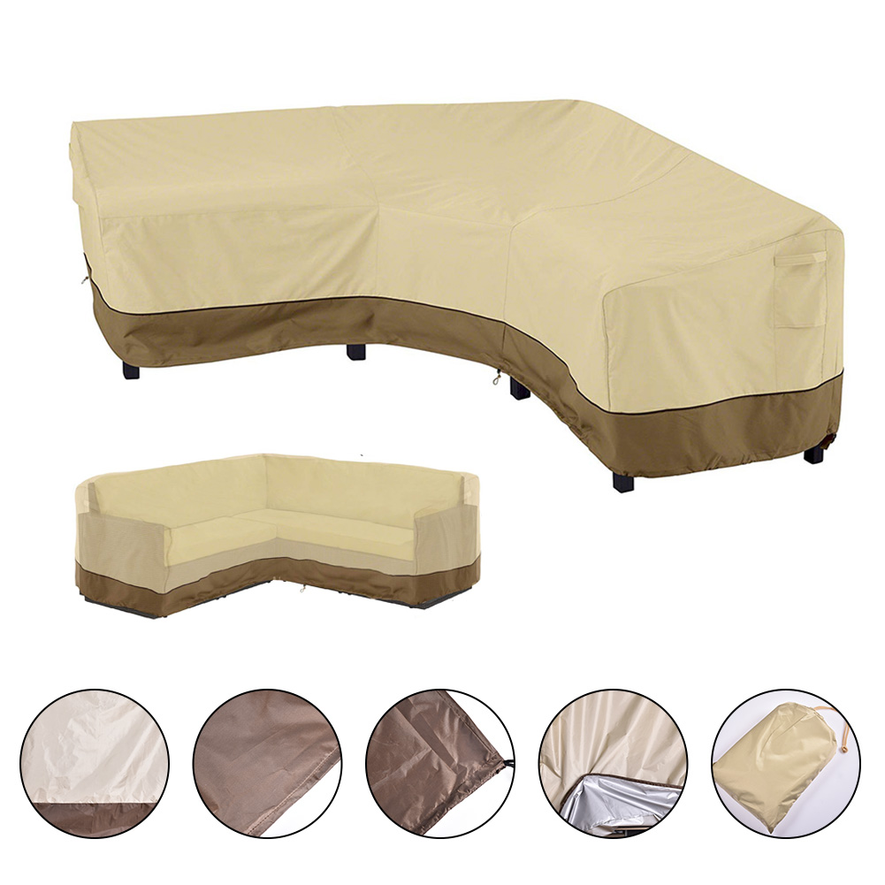 Sofa Cover V Shaped Sectional Cover Waterproof Furniture Accessories For Outdoors Garden Courtyard Walmart Canada