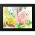 thumbnail image 2 of Goldberger, Jennifer 24x19 Black Modern Framed Museum Art Print Titled - Whimsy in The Garden I, 2 of 5