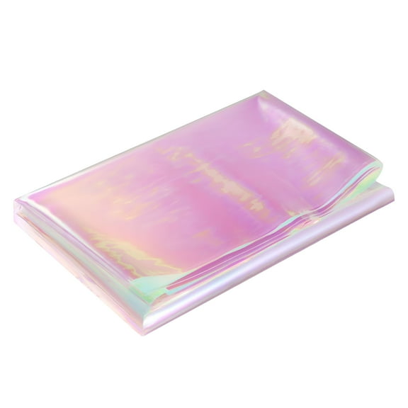 CCOCC 20Pcs Cellophane Wrap Iridescent Film for DIY Wrapping Flower Gift