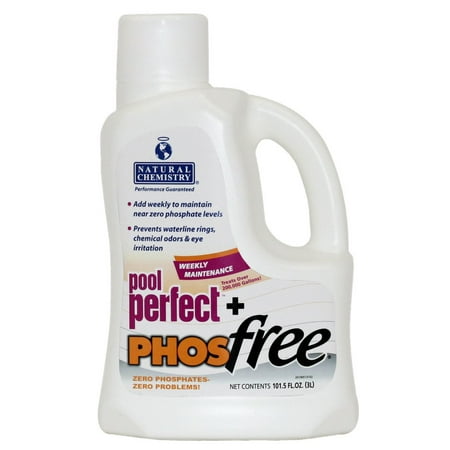 Natural Chemistry Cover - Natural Chemistry 05131 Spa Swimming Pool Perfect Plus PHOSfree, 3 Liters