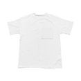 thumbnail image 5 of Tittly T Shirts for Women Basic Tees Casual Contrasting Striped Short Sleeved Pocket Round Neck T Shirt Tshirts Shirts Tops for Women Trendy White XXL, 5 of 7