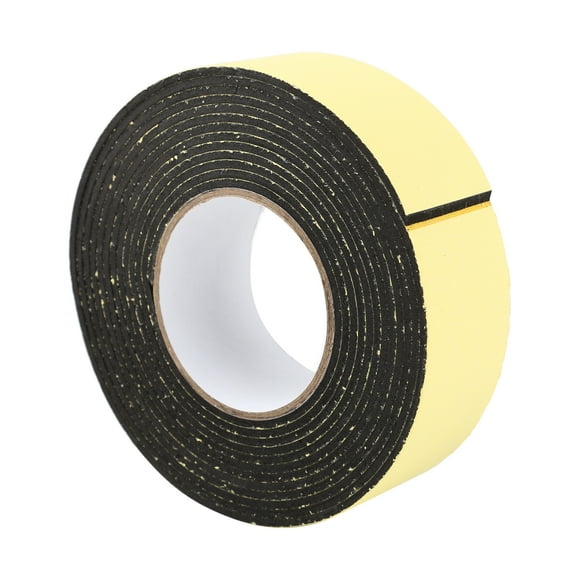 Unique Bargains 16.4ft x 2 inch Foam Seal Tape Automotive Car Door Window Sealing Strip Self Adhesive