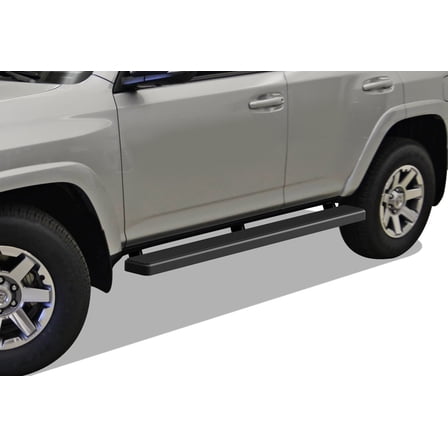 APS 6" Black Stainless iSteps Fit 2010-2024 Toyota 4Runner Rocker Panel Mount