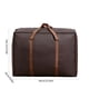 thumbnail image 3 of Bolsa de Viaje Plegable de Tela No Tejida - Organizador de Equipaje de Gran Capacidad, Bolsa de Lona, Maleta, Bolso - Negro/Café/Gris, 48X30X25 Cm a 78X55X25 Cm, 85 G-165 G, 3 of 6