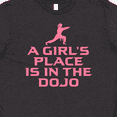 thumbnail image 4 of Inktastic Girls Cute Karate Martial Arts Youth T-Shirt, 4 of 5