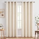 thumbnail image 2 of Cortinas Jinchan Mezcla de Lino Boho con Estampado en Papel Dorado 214x213 cm, 2 of 8