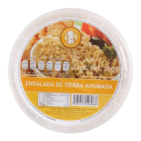Ensalada Palmas Deli sierra ahumada 300 g