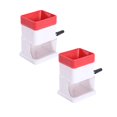 thumbnail image 1 of Oleegame 2PC Home Shredder Vegetable Stirrer Plastic Manual Stirrer Manual Stirrer Shredder Shaver Kitchen Tools Red, 1 of 9