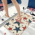 thumbnail image 6 of Beautynvta 4th of July Doormat, American Stars Patriotic Floor Mat, Non-Slip Entrance Door Rugs for Indoor Outside Front Door Bathroom Kitchen Decor, 15.7x23.6 Inch, 6 of 6