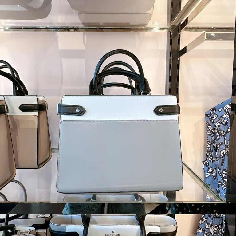 Kate Spade Staci Medium Satchel Colorblock Nimbus Grey, Women's Fashion,  Bags & Wallets, Cross-body Bags on Carousell