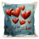 thumbnail image 2 of Fiudx Funda de Almohada Love, Acogedora y Decorativa, Elegante Accesorio para Sofá, Suave y Fácil de Limpiar, Ideal para El Salón, Un Regalo Ideal para Cualquier Ocasión., 2 of 6