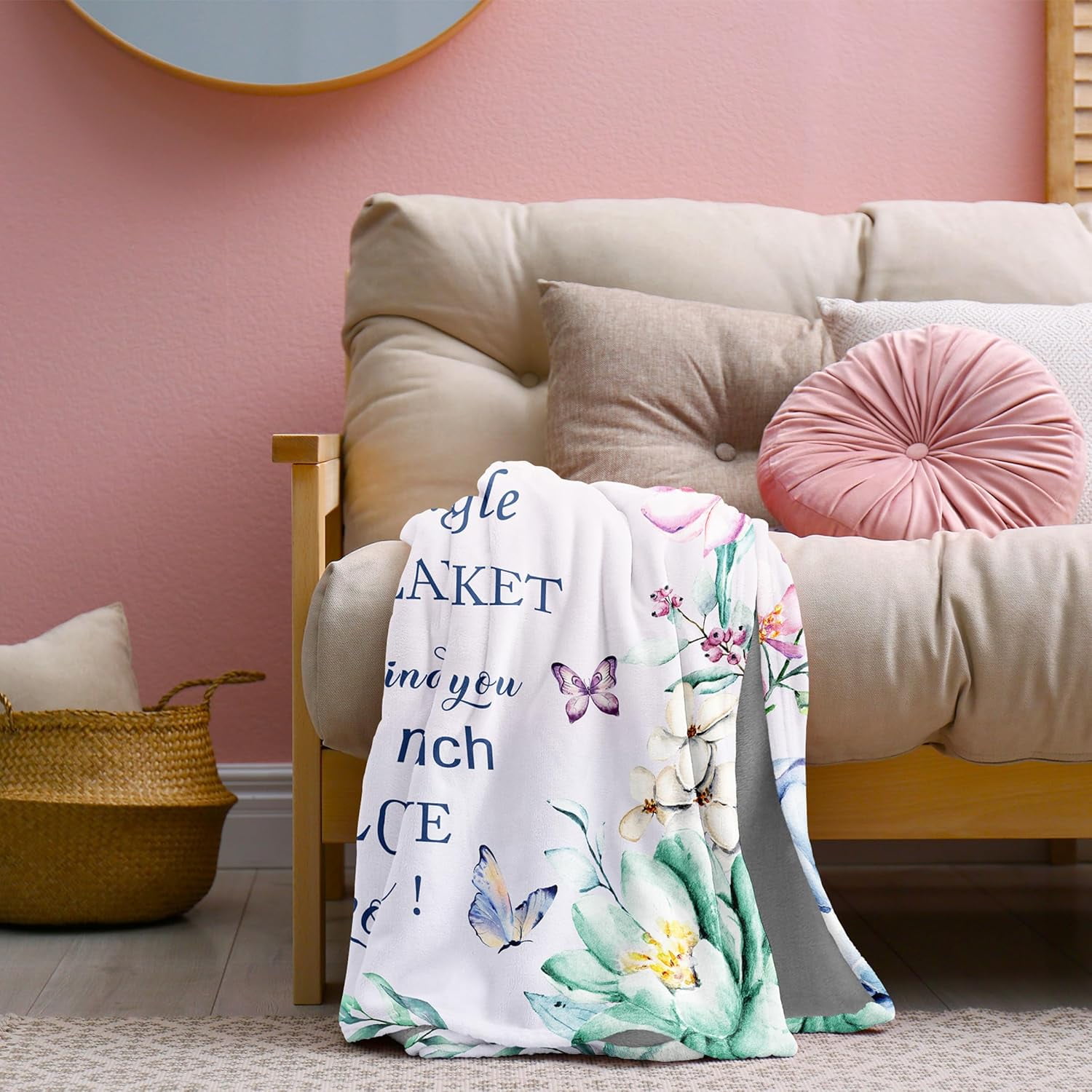 Birthday Gifts for Women Teen Girls Throw Blanket, Best Friend Birthday Gifts, Happy Birthday Decorations
