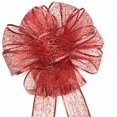 thumbnail image 3 of 1 Uds. Lazo de Navidad con purpurina grande, ramo de lazo rojo, decoraciones artesanales, colgantes de árbol de Navidad para boda, artesanías Diy, Dropshipping, 11 Feliz Sencillez, 3 of 5