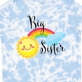 thumbnail image 4 of Inktastic Big Sister- Sun and Rainbow Girls Toddler T-Shirt, 4 of 5