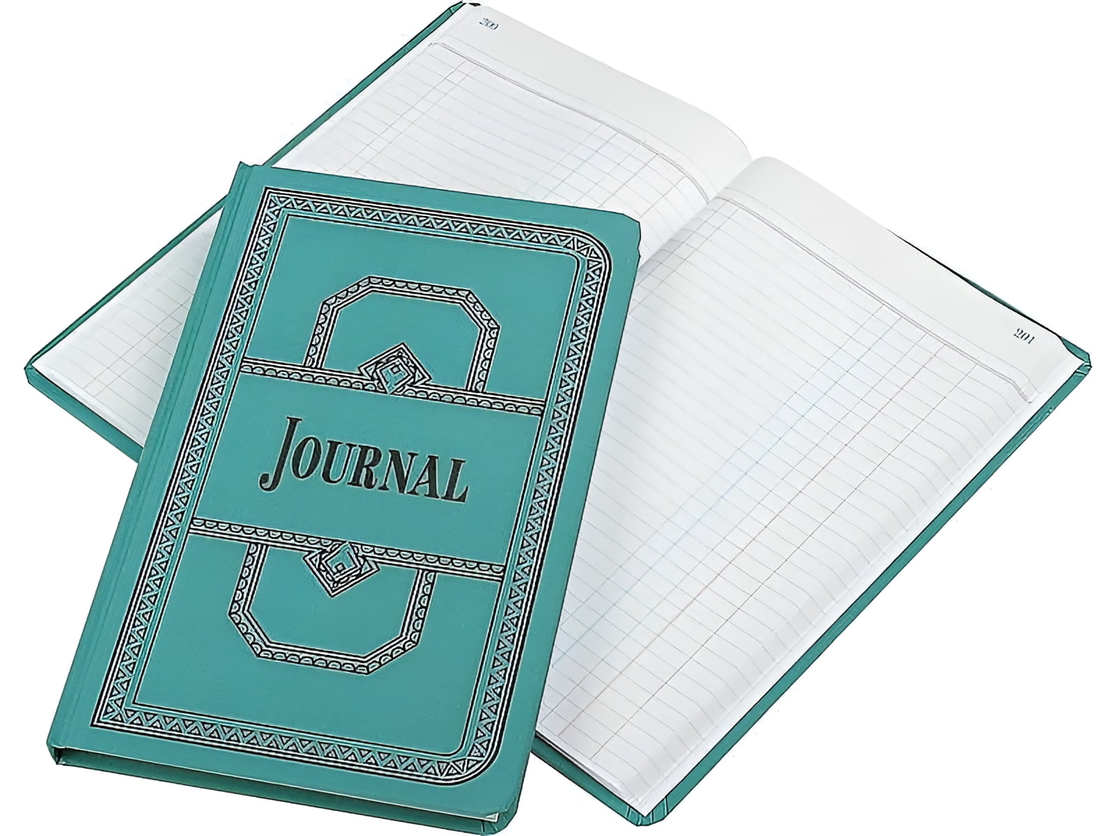 Boorum & Pease Record/Account Book, Record Rule, Blue, 300 Pages, 12 1/8 x 7 5/8, Sold as 1 Each: 0636123863989