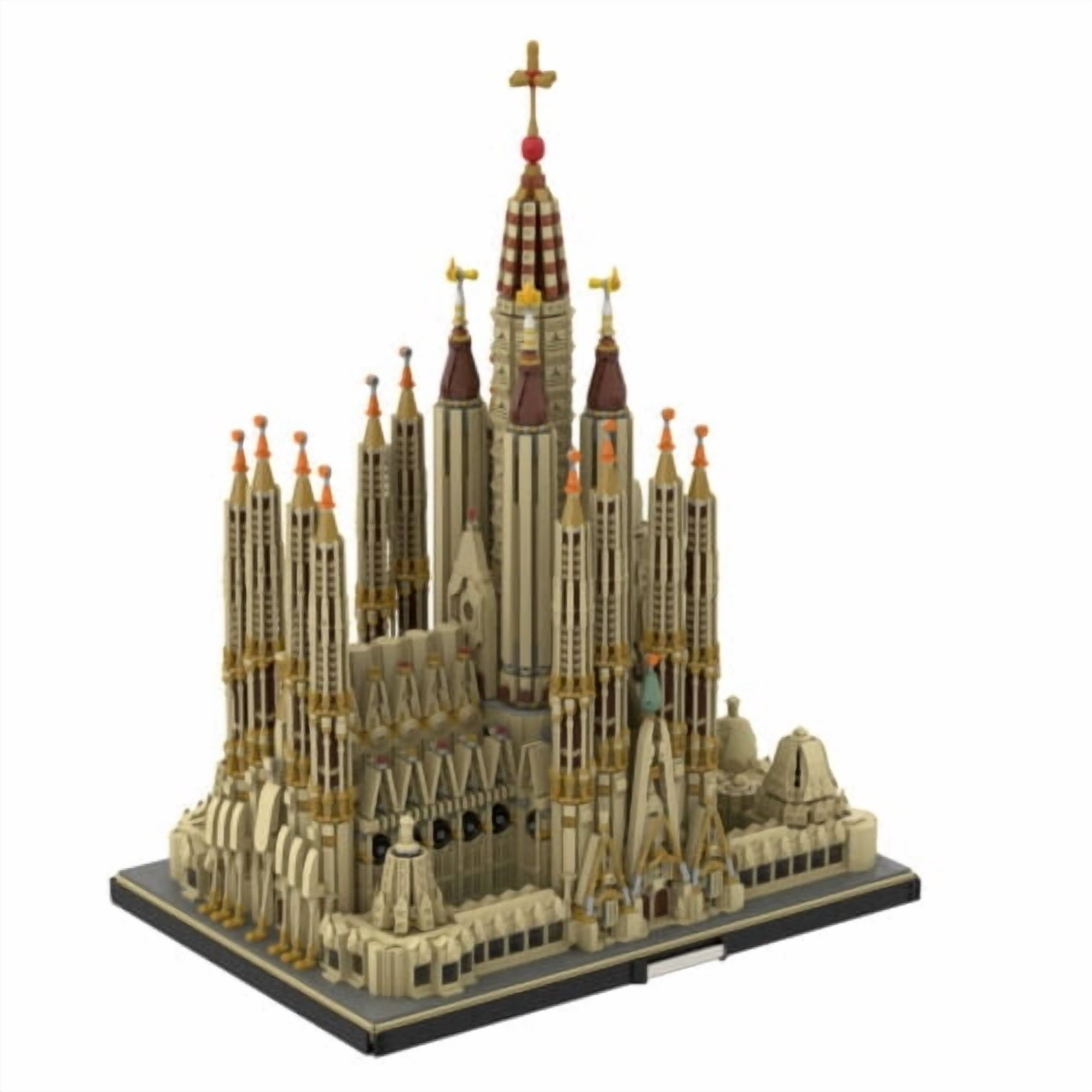 Iconic Modular Building Blocks Set for Sagrada Familia Church MOC Bricks Toys 10055pcs