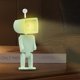 thumbnail image 4 of Lámpara de noche LED Regulable Spaceman Book Light Regalos para niños (cuadrado verde), 4 of 5