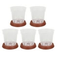 thumbnail image 1 of 5 Sets Plant Nursery Pots Gardening Planting Containers with Bottom Supports, 1 of 6
