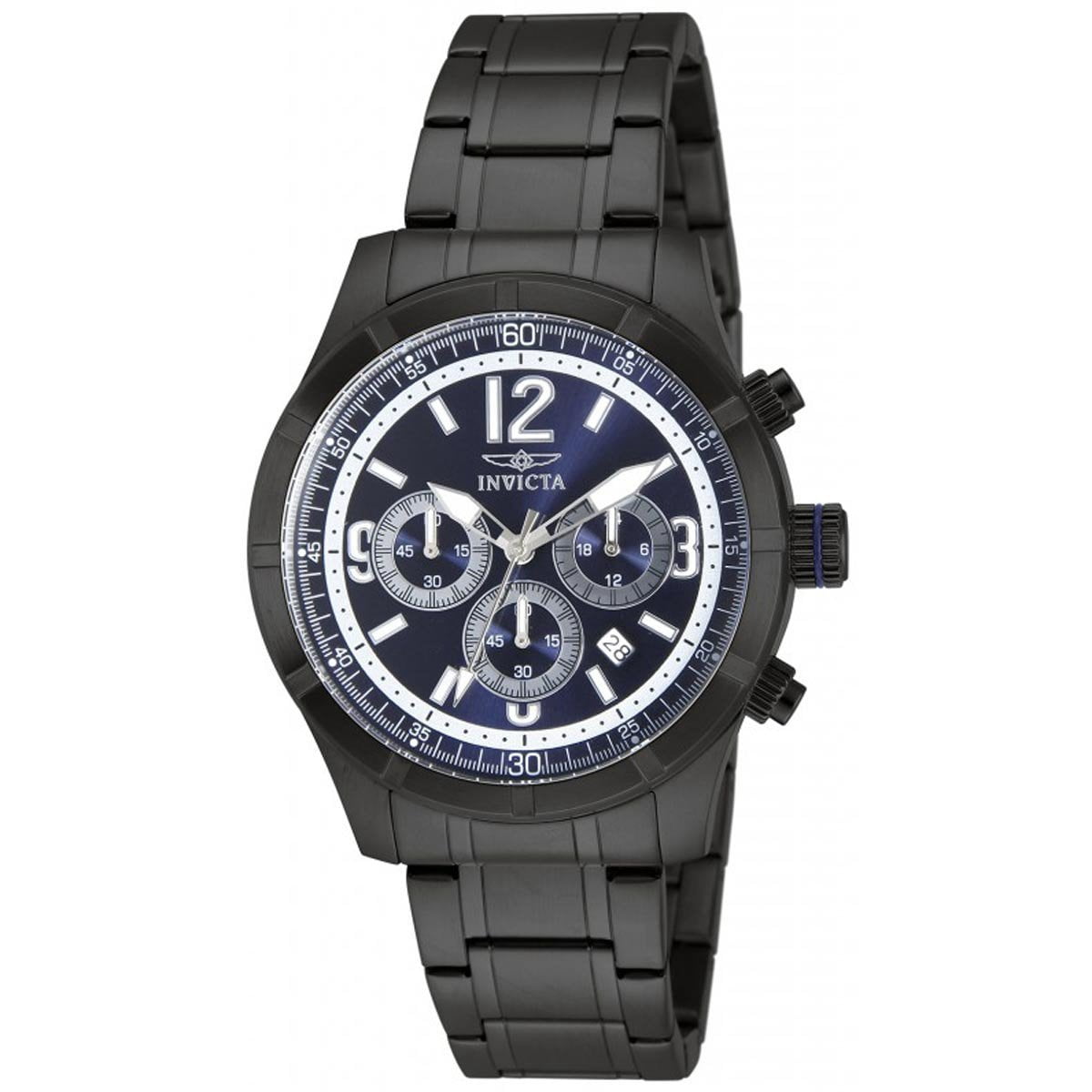 Invicta Specialty Classic Men's Blue Dial Quartz Chronograph Watch 11380