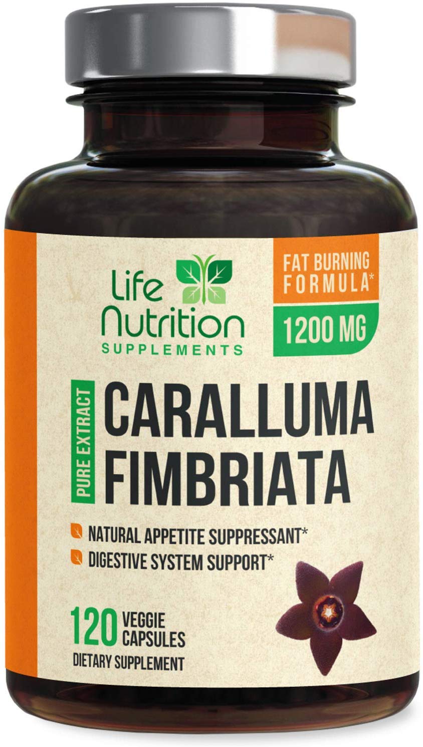 Life Nutrition Pure Caralluma Fimbriata Max Strength Appetite