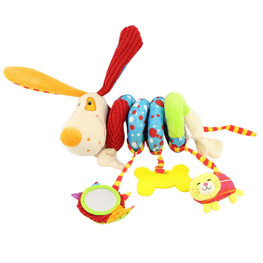 Baby Infant Crib Toy Wrap Around Crib Rail Toy Stroller Toy Cute Baby