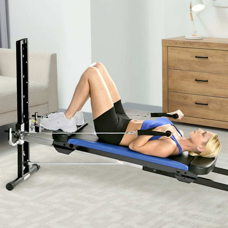 Total Gym XLS Men/Women Universal Fold Home Gym Workout Machine Plus  Accessories 