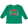 thumbnail image 3 of Inktastic Christmas Candy Cane Cutie with Candy Canes Boys or Girls Long Sleeve Toddler T-Shirt, 3 of 5