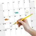 thumbnail image 6 of 2026 Wall Calendar Türkiye Planner Calendar, Hangable Monthly Wall Calendar with Large Blocks for Organizing & Planning, Academic Schedule, Home, Office & family, Thick & Sturdy Paper (12"x24" Open), 6 of 6