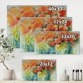thumbnail image 4 of Designart Red Blossoming Poppies V Canvas Wall Art, 4 of 4