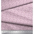 thumbnail image 3 of Soimoi Poly Georgette Fabric Artistic Leaves Decor Fabric Printed Yard 42 Inch Wide, 3 of 3