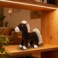 thumbnail image 2 of Horse Plush Stuffed Animal, 8 inchStuffed Horse, Super Soft Plush Horse, Floppy Farm Stuffed Animal, Cute Stuffed Horse Gifts for Girlsboys, Realistic Horse for Toddler, Kids, and Adults, 2 of 9