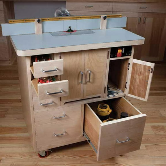 Woodcraft Project Paper Plan To Build Router Table - Material Not Included