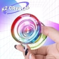 thumbnail image 2 of Magic Yoyo K2 Professional Responsive Yo-Yo for Kids Play, Plastic Yo Yo (Rainbow Gradient Color), 2 of 8