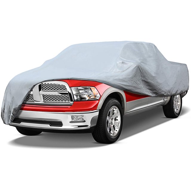 Leader Accessories Xtreme Guard - Fundas Para Coches Para Camionetas, Para Todo Tipo De Clima, Impermeables, Transpirables, Para Uso En Interiores Y Exteriores, Se Adapta A Camiones De 241 A 250 Pulga