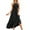 Black, variant on Giftesty Womens Dresses Clearance Women's Fashion Casual Solid Color Sleeveless Round-Neck Ankle Dress
