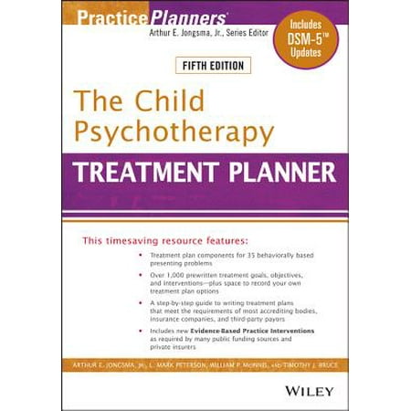 PracticePlanners: The Child Psychotherapy Treatment Planner (Paperback)