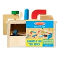 thumbnail image 3 of Melissa & Doug Hammer and Saw Tool Bench - Wooden Building Set (32 pcs), 3 of 9