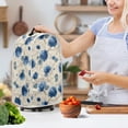 thumbnail image 3 of HELLHERO Cover Protection Polyester Blender Cover Hydrangeas Multifunctional Kitchen Blender Dust Covers for Kitchen Use, 3 of 6