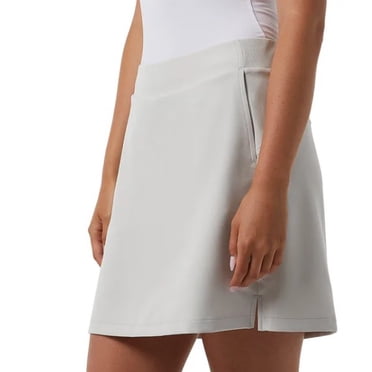 32 Degrees Women's Size X-Large (16-18) Pull-on Skort, Light Gray