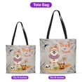 thumbnail image 5 of Trick or Treat Shiba Inu Funny Mummy Cosplay Pumpkin Candy Basket All Over Print 3D Canvas Tote Bag Shibas Dog Lovers Gifts Idea Reusable Handbag - 12016, 5 of 5