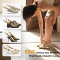 thumbnail image 7 of BTideas Shoe Stretcher Women Men, 4-Way Shoe Widener Expander stretcher, Plastic, Yellow, Pair, 7 of 7