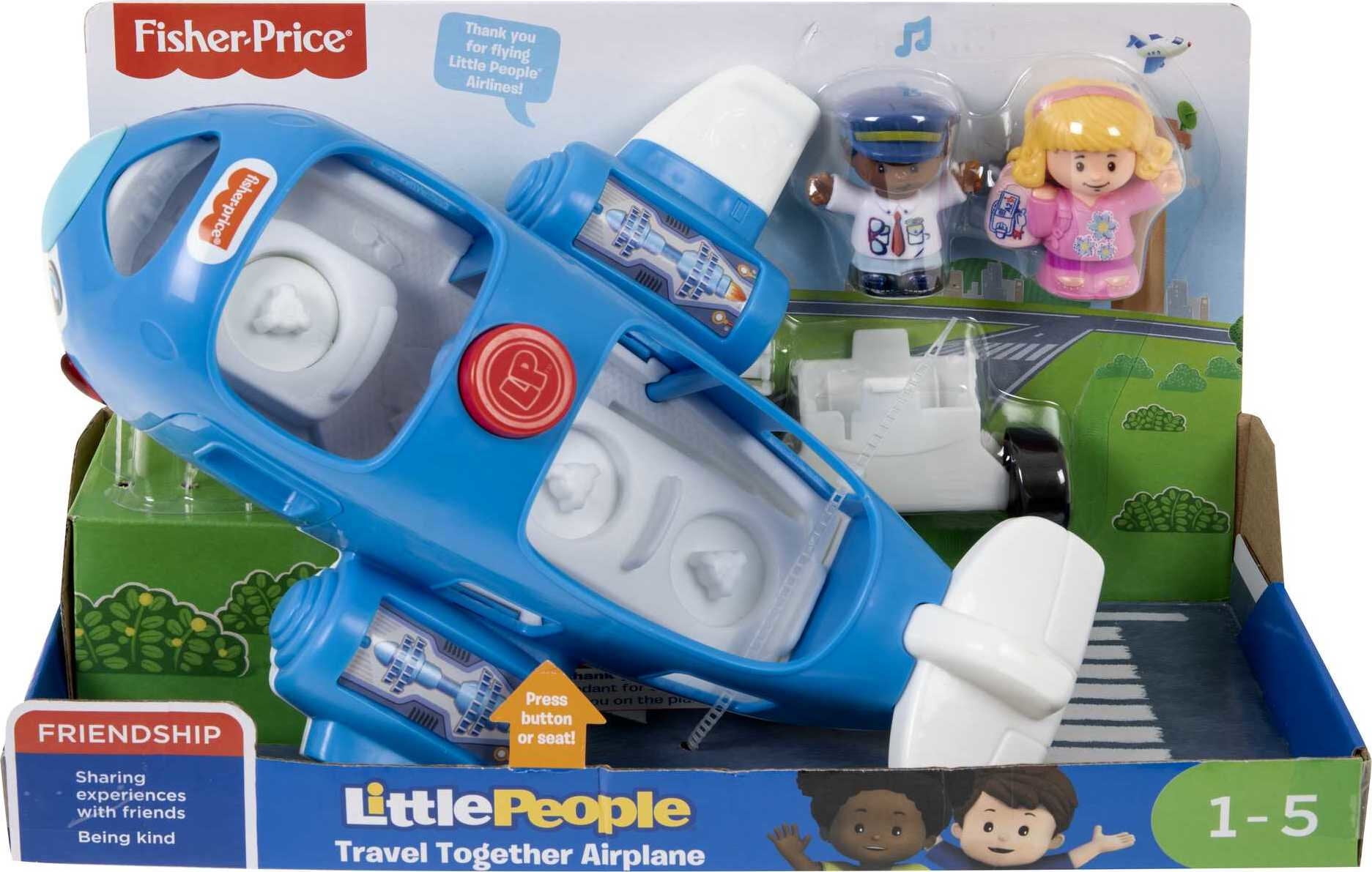 Little People Travel Together Airplane Blue L for sale online 