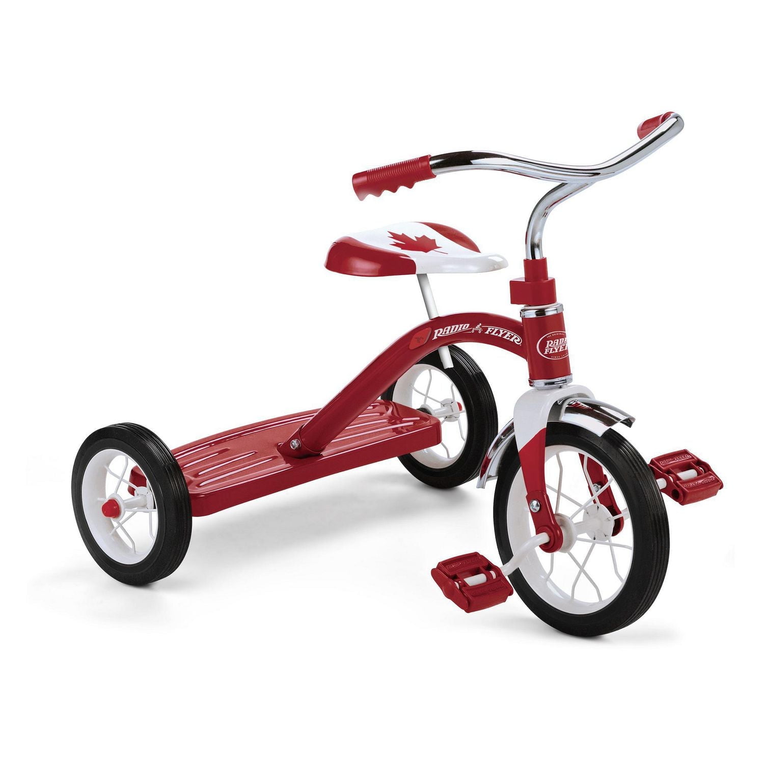 RADIOFRYER　Classic　Red　TRICYCLE Classic Red Dual Deck Tricycle | Radio Flyer